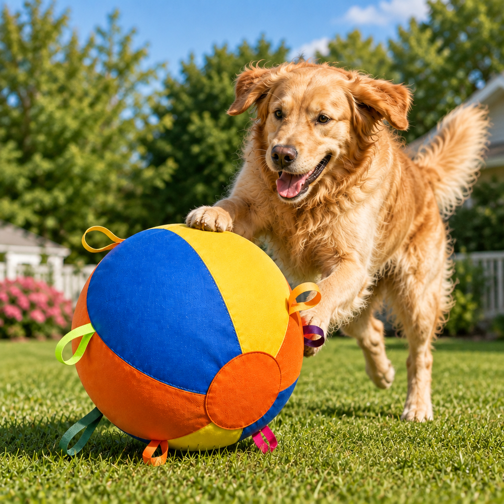 Tailwise Inflatable Dog Play Ball