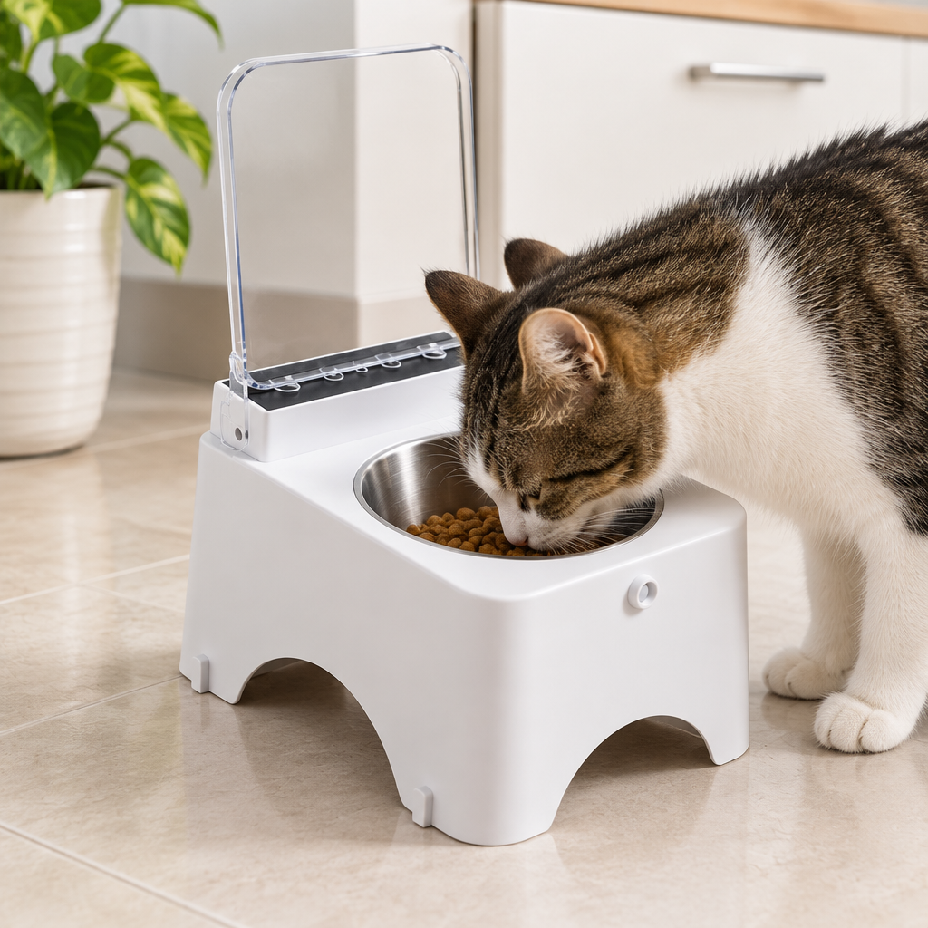 Tailwise Smart Auto-Opening Cat Bowl