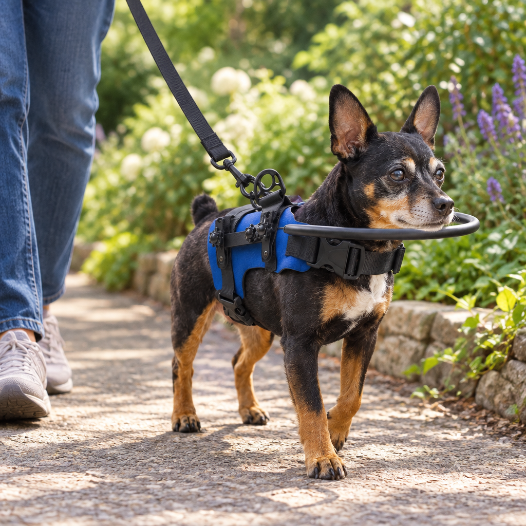 Tailwise Blind Dog Halo Bumper Harness