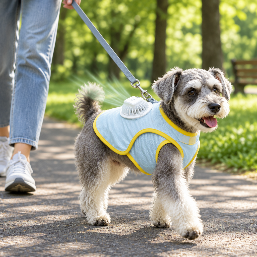 Tailwise Dog Cooling Fan Vest