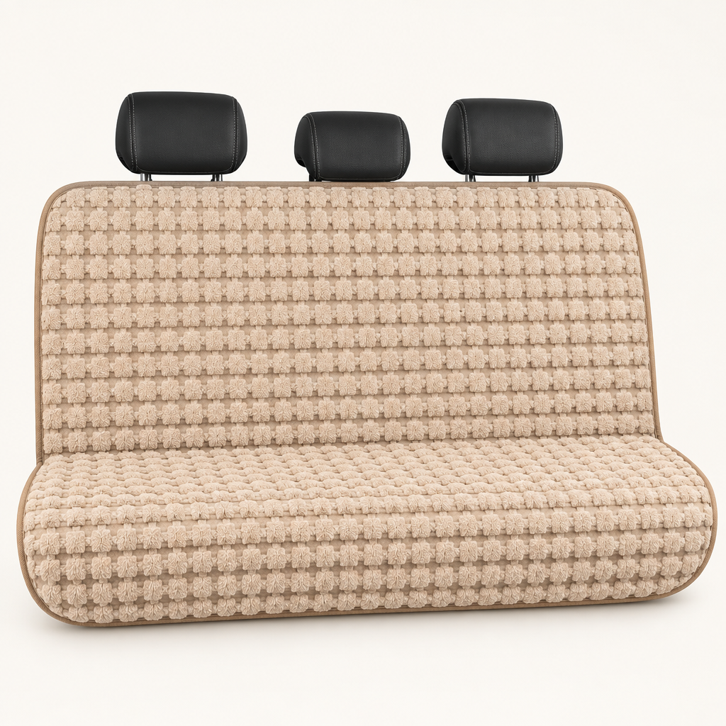Tailwise Plush Dog Back Seat Cover