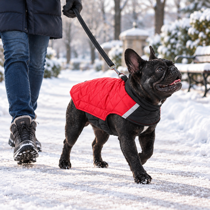 Tailwise Reversible Quilted Dog Winter Coat