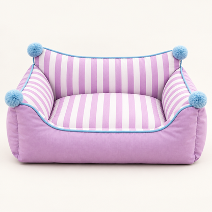 Tailwise All-Season Pet Sofa Bed with Bolsters & Pillow