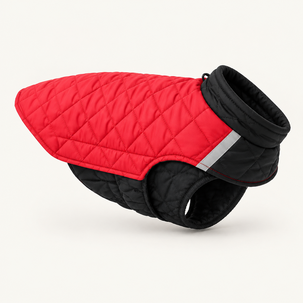 Tailwise Reversible Quilted Dog Winter Coat