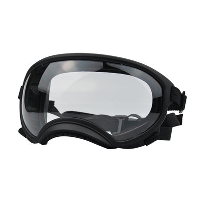 Tailwise Dog Goggles - Black with Clear Lens